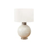 Lighting, Table Lamp, 27''H, Beige Resin, Ivory / Cream Shade, Contemporary - Monarch