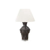 28''H, Table Lamp, Black Resin, Ivory / Cream Shade, Contemporary, Modern - Monarch