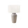 Lighting, 28''H, Table Lamp, Grey Ceramic, Ivory / Cream Shade, Transitional - Monarch