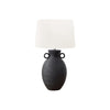 Lighting, 30''H, Table Lamp, Black Ceramic, Ivory / Cream Shade, Transitional - Monarch