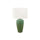 Lighting, 29H, Table Lamp, Green Ceramic, Ivory / Cream Shade, Contemporary - Monarch