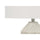 =''Lighting, 33''''H, Table Lamp, Ivory / Cream Shade, Cream Ceramic, Contemporary - Monarch
