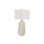 =''Lighting, 33''''H, Table Lamp, Ivory / Cream Shade, Cream Ceramic, Contemporary - Monarch
