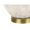 Lighting, 21''H, Table Lamp, Ivory / Cream Shade, Cream Resin, Transitional - Monarch