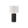 Lighting, 24''H, Table Lamp, Black Resin, Ivory / Cream Shade, Contemporary - Monarch