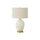 =''Lighting, 26''''H, Table Lamp, Ivory / Cream Shade, Cream Ceramic, Transitional - Monarch