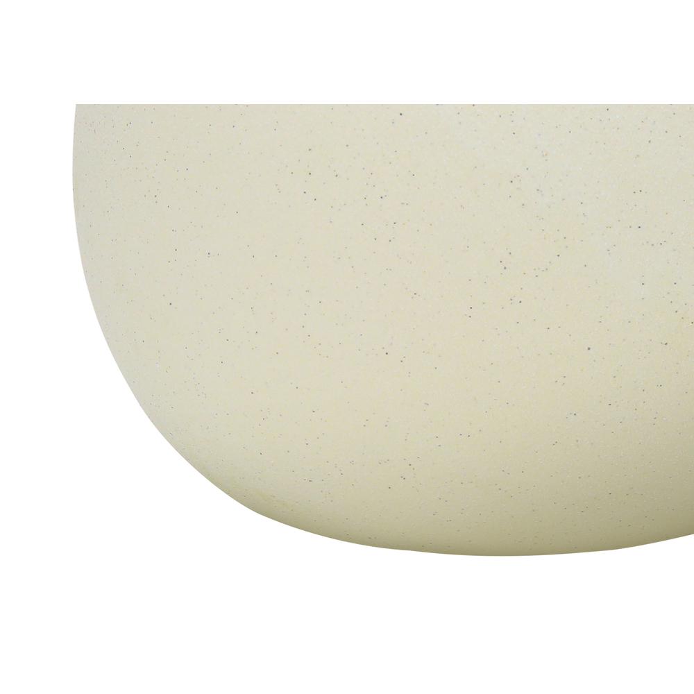=''Lighting, 18''''H, Table Lamp, Ivory / Cream Shade, Cream Ceramic, Contemporary - Monarch