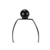 Lighting, 24''H, Table Lamp, Black Resin, Ivory / Cream Shade, Contemporary - Monarch