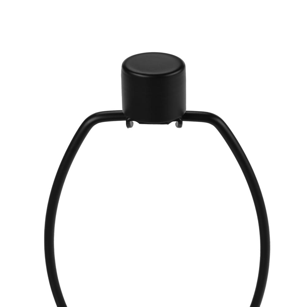 Lighting, 28''H, Table Lamp, Black Metal, Black Shade, Contemporary, Modern - Monarch