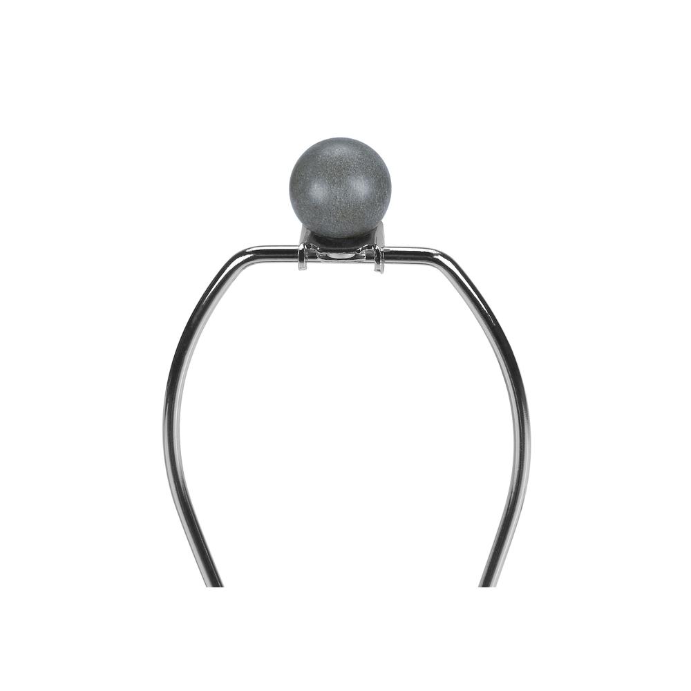 Lighting, 24''H, Table Lamp, Grey Concrete, Beige Shade, Contemporary - Monarch