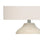=''Lighting, 26''''H, Table Lamp, Cream Ceramic, Ivory / Cream Shade, Contemporary - Monarch