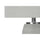 Lighting, 25''H, Table Lamp, Grey Ceramic, Grey Shade, Modern - Monarch