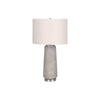 Lighting, 29''H, Table Lamp, Grey Resin, Ivory / Cream Shade, Modern - Monarch