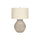 Lighting, 25''H, Table Lamp, Cream Concrete, Beige Shade, Contemporary - Monarch