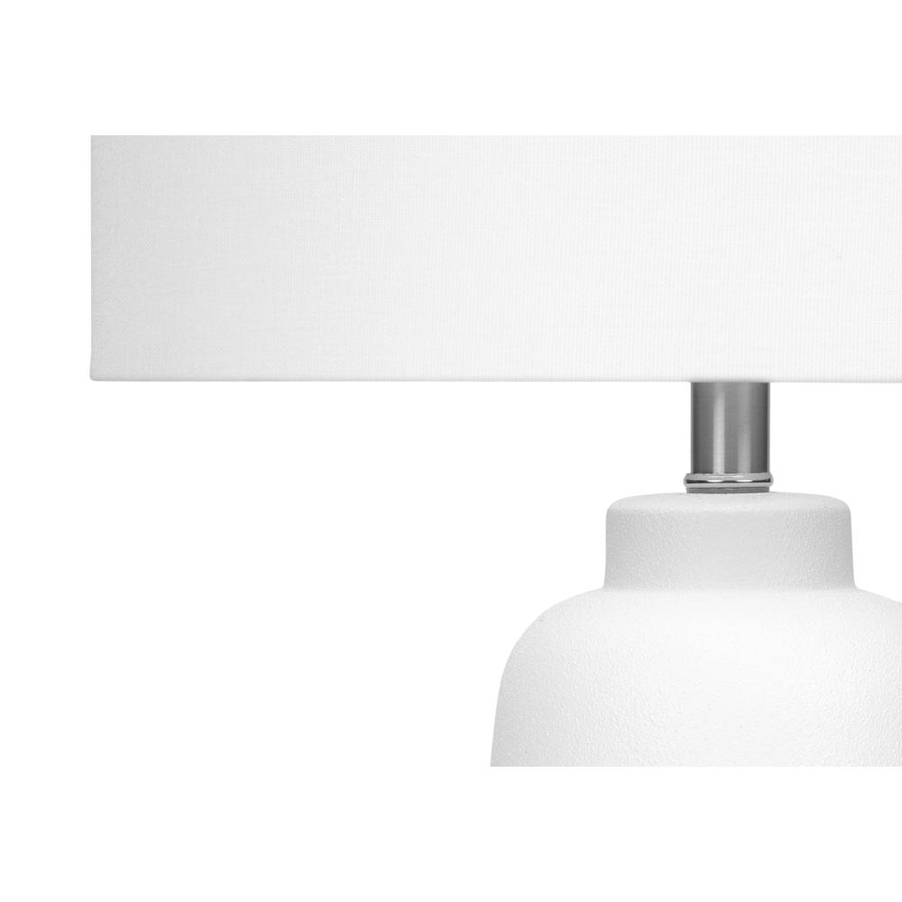 Lighting, 26''H, Table Lamp, Cream Ceramic, Ivory / Cream Shade, Modern - Monarch