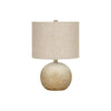 Lighting, 20''H, Table Lamp, Beige Concrete, Beige Shade, Contemporary - Monarch