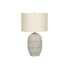 Lighting, 24''H, Table Lamp, Cream Resin, Ivory / Cream Shade, Transitional - Monarch