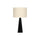 Lighting, 27''H, Table Lamp, Black Resin, Beige Shade, Modern - Monarch