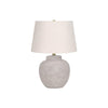 Lighting, 22''H, Table Lamp, Cream Concrete, Ivory / Cream Shade, Modern - Monarch
