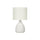 Lighting, 17''H, Table Lamp, Cream Ceramic, Ivory / Cream Shade, Modern - Monarch