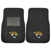 Fanmats - NFL - Jacksonville Jaguars  2-pc Embroidered Car Mat Set  17''x25.5''