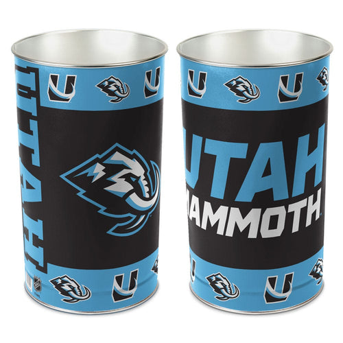 Utah Mammoth Wastebasket 15 Inch - Periodic Restock - WinCraft
