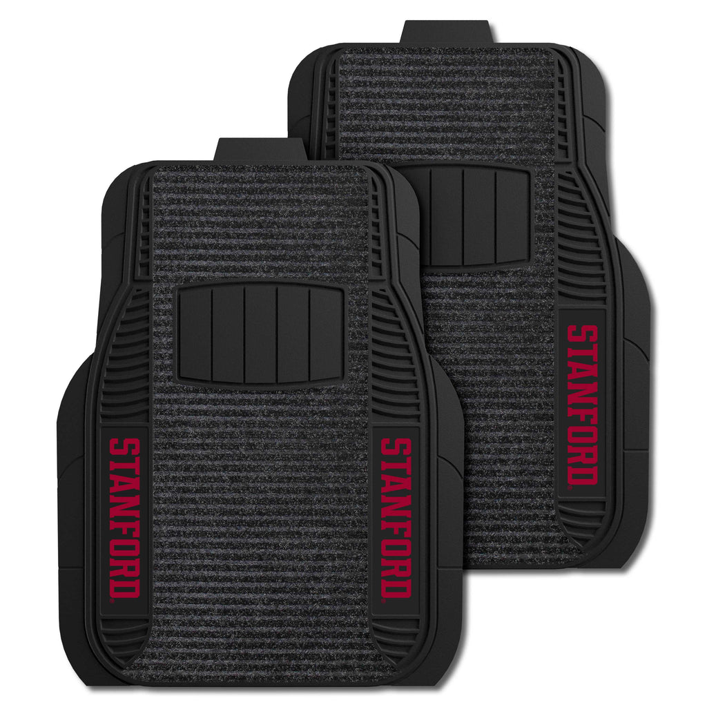 Fanmats - Stanford University 2-pc Deluxe Car Mat Set 21''x27''