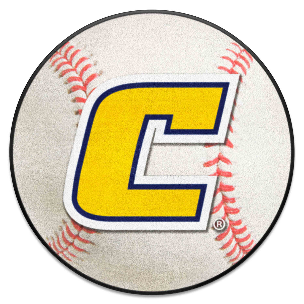 Fanmats - University Tennessee Chattanooga Baseball Mat 27'' diameter