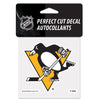 Pittsburgh Penguins Decal 4x4 Perfect Cut Color - WinCraft