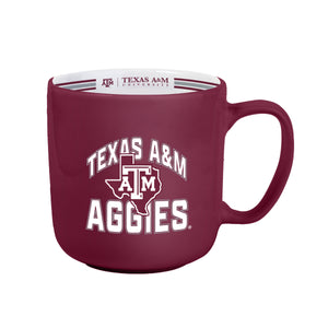 Texas A&M Aggies Coffee Mug 15oz Stripe Design - Logo Brands