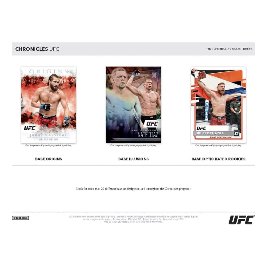 2021 Panini Chronicles UFC Hobby 98675