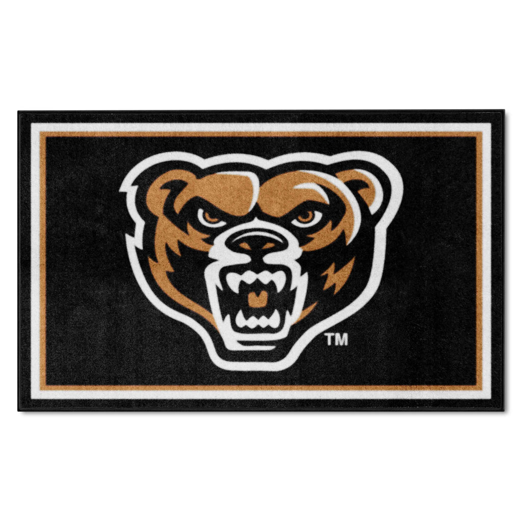 Fanmats - Oakland University 4x6 Rug 44''x71''