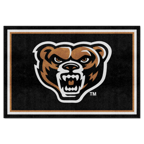 Fanmats - Oakland University 5x8 Rug 59.5''x88''