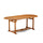 Wooden Patio Table Natural Oil, BBSTXNA - East West Furniture