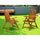 Wooden Patio Chair Natural Oil set of 2 , BCNC5NA - East West Furniture
