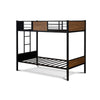 LYT0BLK Lynfield  Twin Bunk Bed - East West Furniture