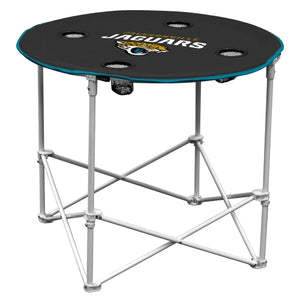 Jacksonville Jaguars Table Round Tailgate - Logo Brands