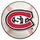 Fanmats - St. Cloud State University Baseball Mat 27'' diameter