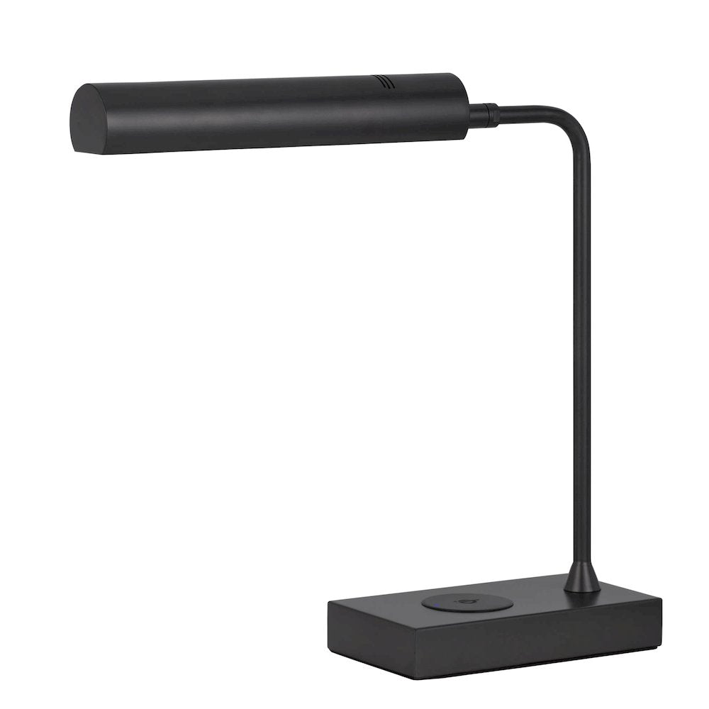 Delray 12W Intergrated Led Metal Desk Lamp With Wireless Charging Port - Cal Lighting