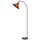 60W Downbridge Adjustable Metal Floor Lamp With Mica Shade - Cal Lighting