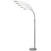 Malibu Intergrated Led 8W X 5 Metal Arc Floor Lamp - Cal Lighting