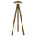 Lakeland 18W Intergrated Led Tripod Birch Wood Floor Lamp - Cal Lighting