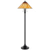 60W X 2 Metal/Resin Tiffany Table Lamp With Pull Chain Switches - Cal Lighting