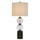 150W 3 Way Mystic Glass/Resin Table Lamp - Cal Lighting
