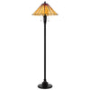 60W X 2 Metal/Resin Tiffany Table Lamp With Pull Chain Switches - Cal Lighting