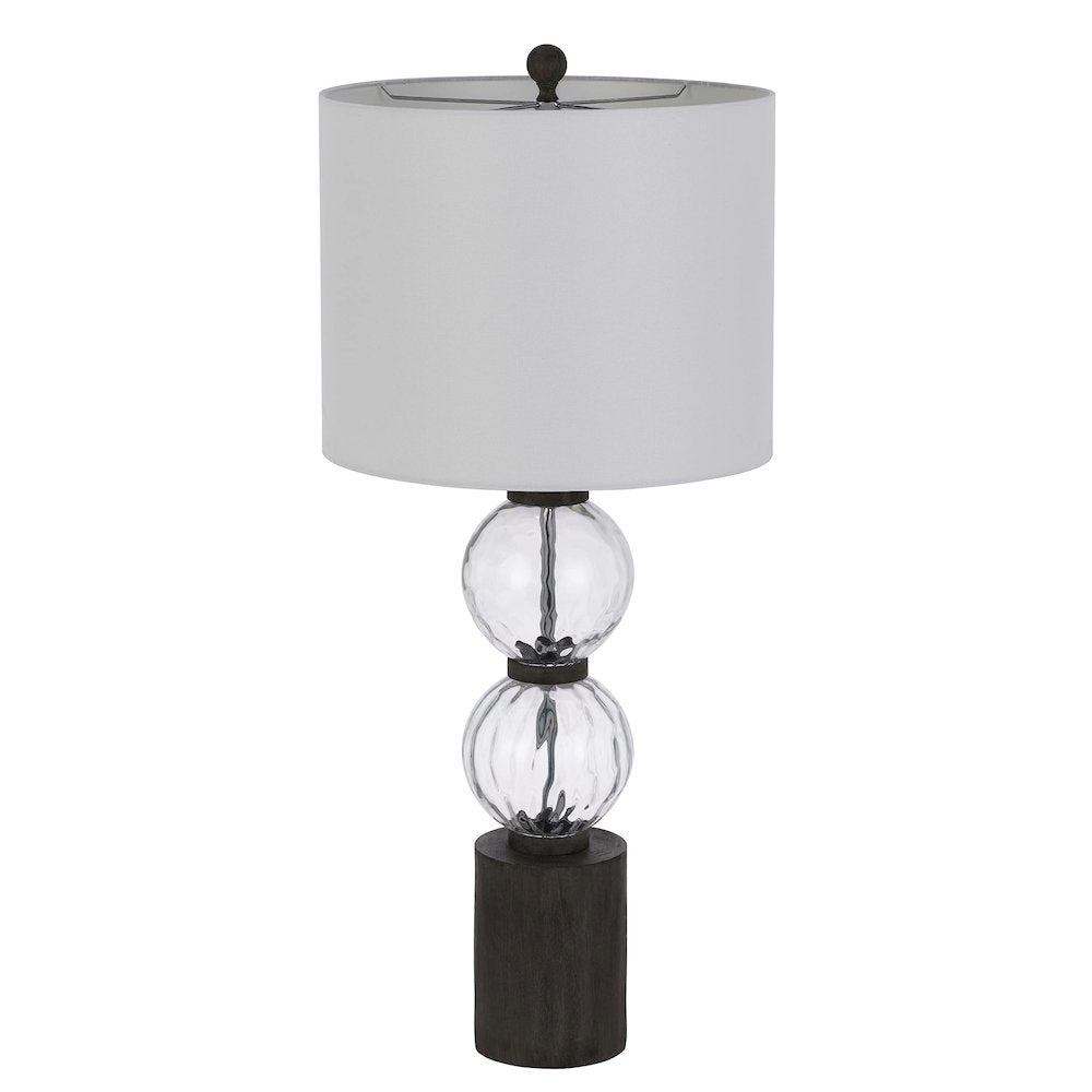 150W 3 Way Mystic Glass/Resin Table Lamp - Cal Lighting