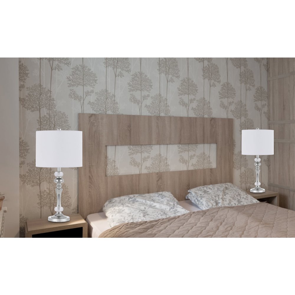 60W Effingham Metal Table Lamp - Cal Lighting