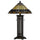 60W X 2 Metal/Resin Tiffany Table Lamp With Pull Chain Switches - Cal Lighting