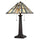 60W X 2 Metal/Resin Tiffany Table Lamp With Pull Chain Switches - Cal Lighting