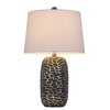 150W 3 Way Menlo Resin Table Lamp - Cal Lighting